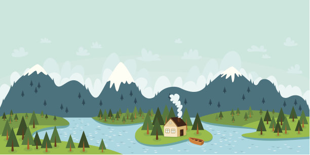 山景观素材图片