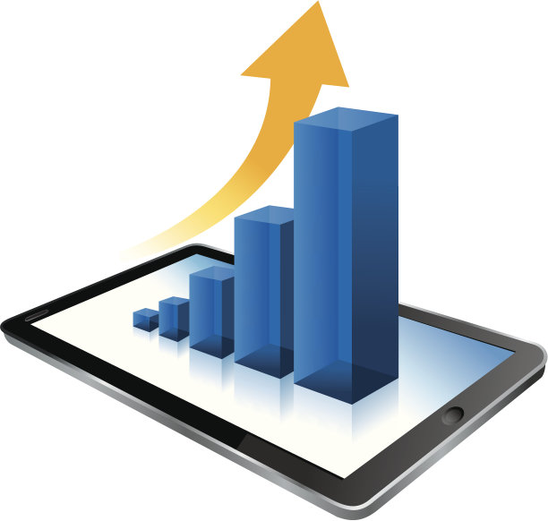 数字平板商业电脑的概念图片下载