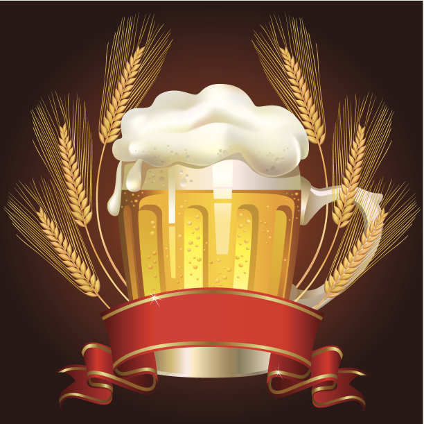 一杯小麦啤酒图片下载