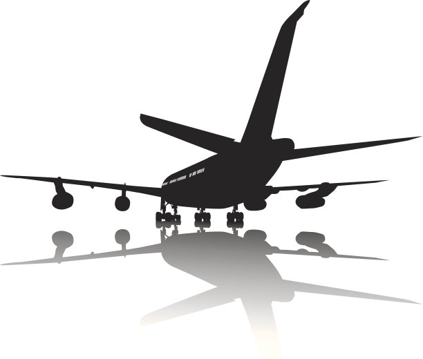 飞机的轮廓图片下载