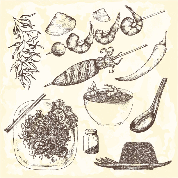 亚洲食品集图片下载