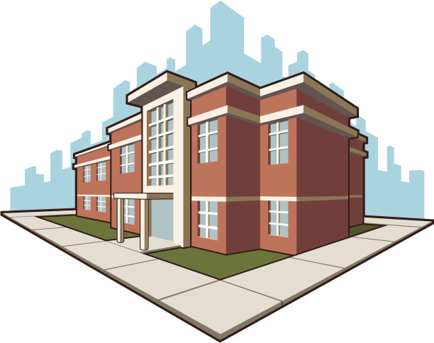 学校建筑图片下载