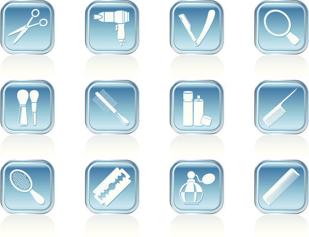 化妆品，化妆和美发偶像图片下载