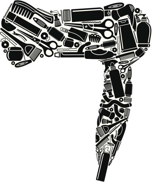 理发师的象征图片下载