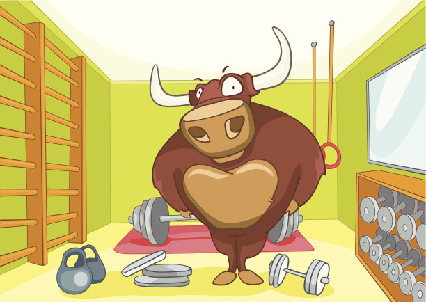 卡通人物牛图片下载