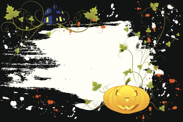 枯燥乏味的万圣节背景图片下载