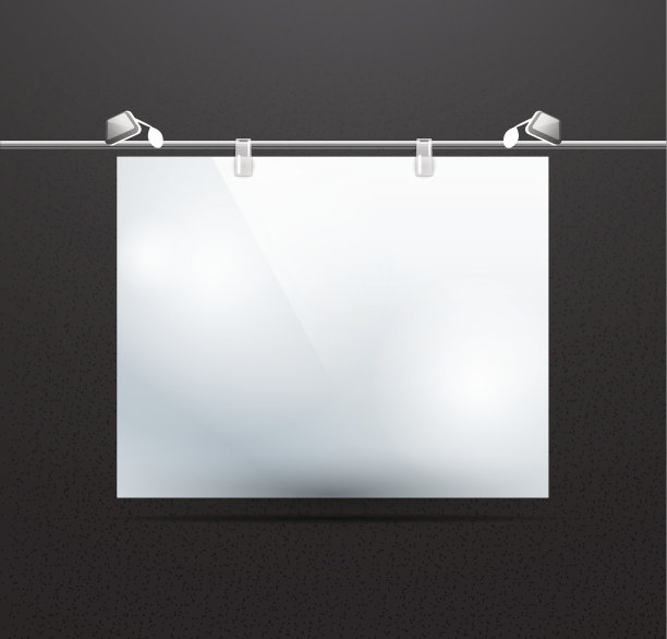 向量陈列室模板图片下载