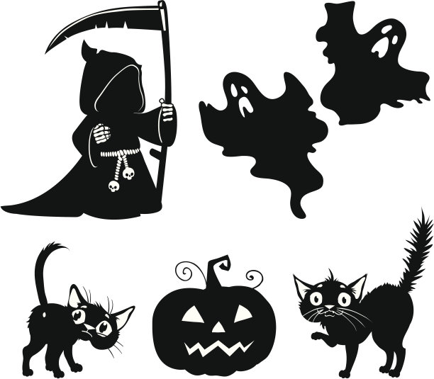 设置万圣节轮廓图片下载