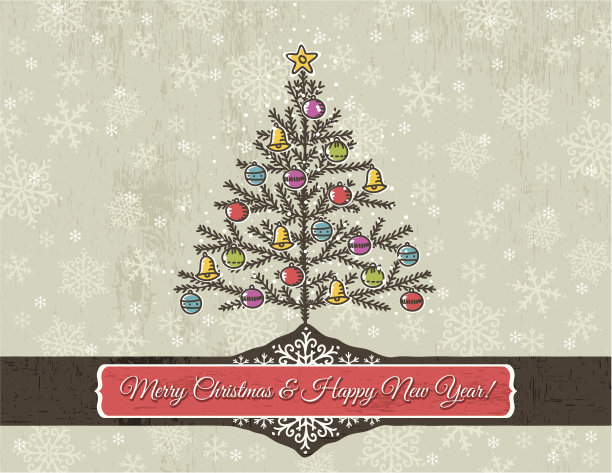 圣诞树背景图片下载