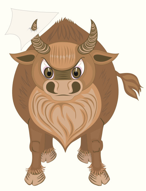 白纸公牛图片下载