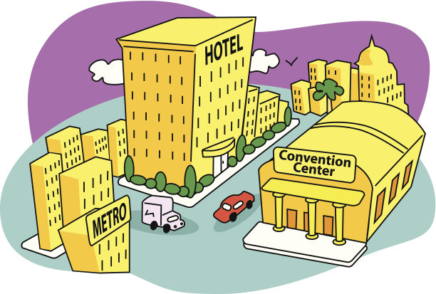 市中心的城市图片下载