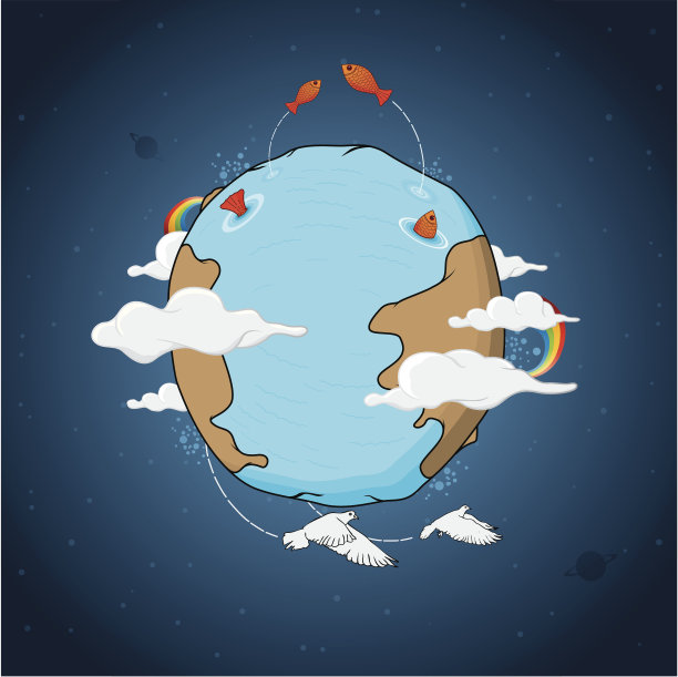 和平的地球图片下载