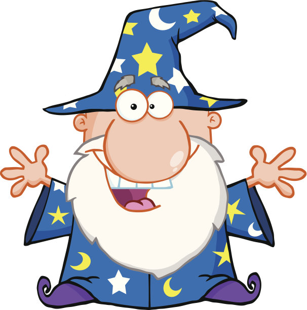 张开双臂的快乐精灵图片下载