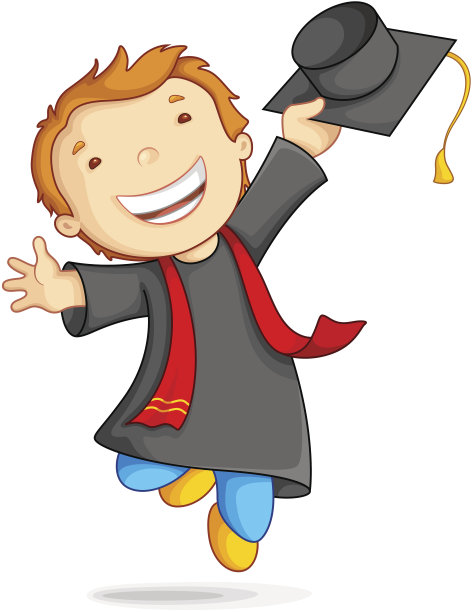 毕业季插画素材ID：105673624