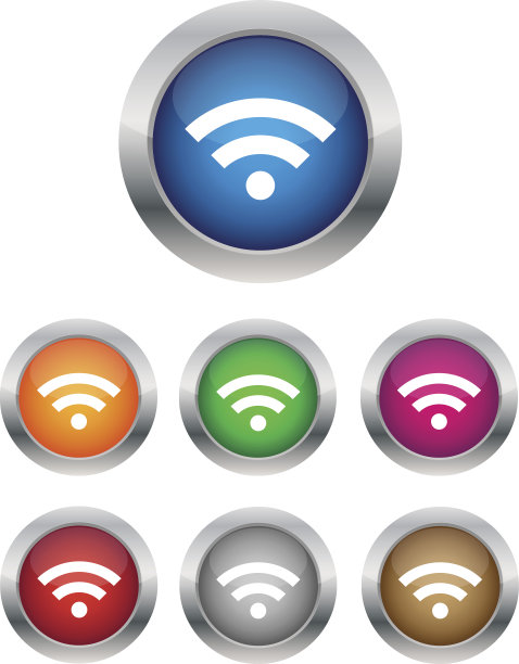 无线网络按钮图片下载