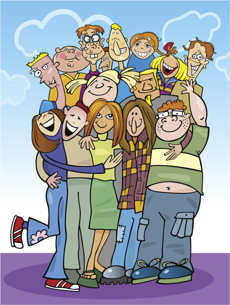 卡通青少年组图片下载