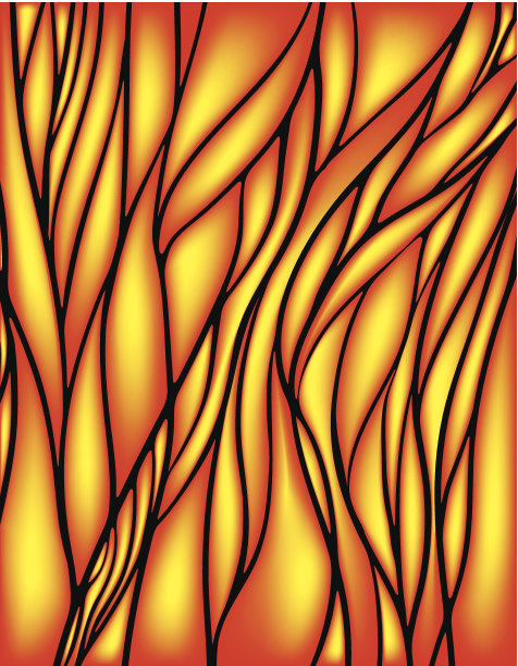 彩色玻璃窗户图片下载