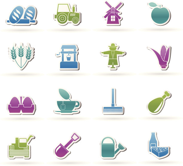 农业和农业图标图片下载