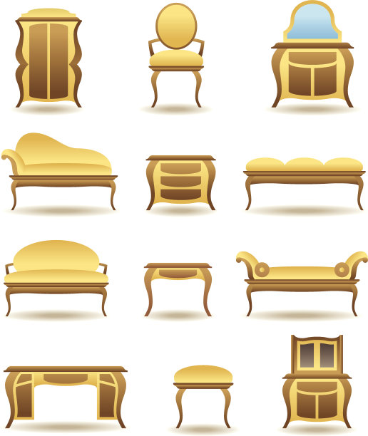 经典家居图标集图片下载