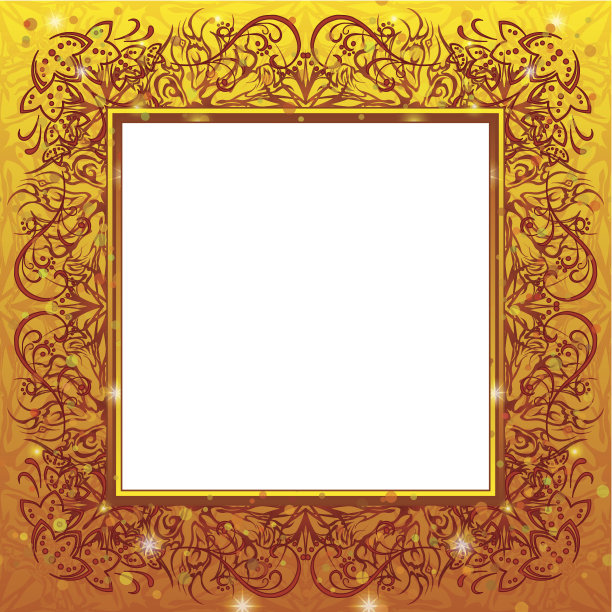 黄金假期框架图片下载