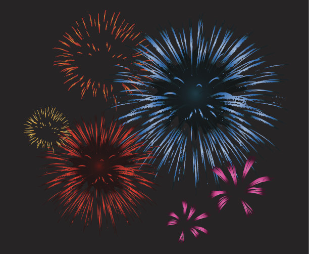 元旦插画素材ID：105675610