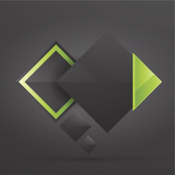 黑色和绿色文本框图片下载