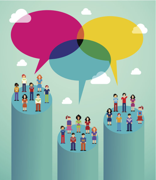 社交网络人全球病毒式传播图片下载