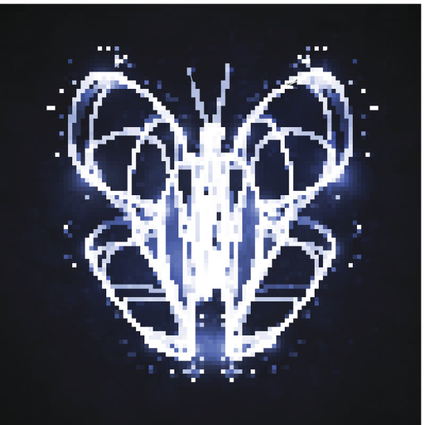 抽象的蝴蝶图片下载