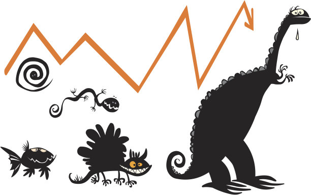 卡通演化轮廓。图片下载