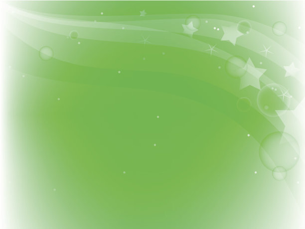 带星星的绿色背景图片下载