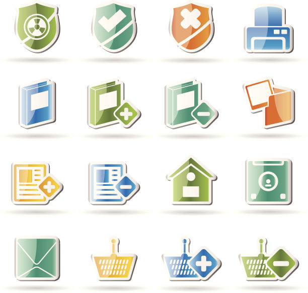 互联网及网站图标图片下载