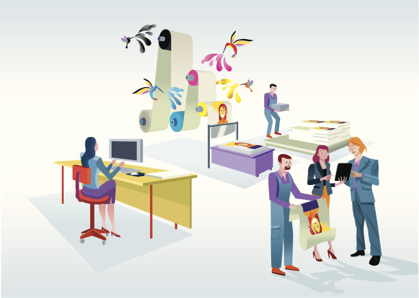 印刷机图片下载