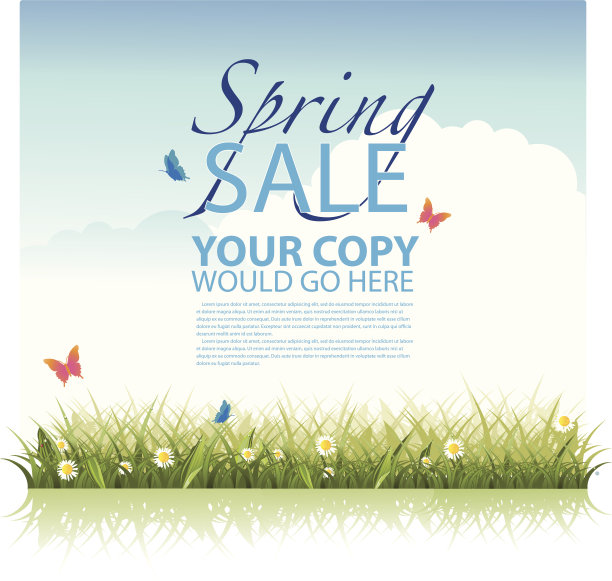 春季销售模板图片下载