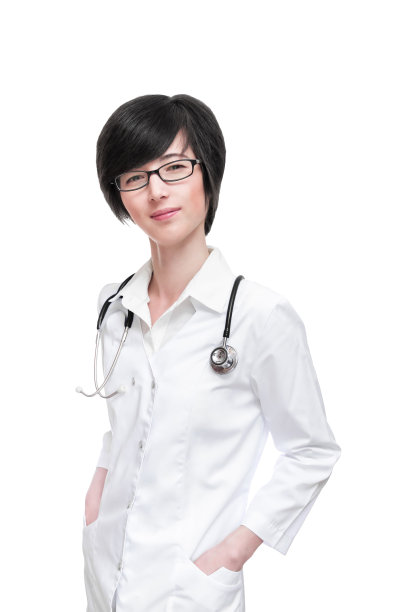 微笑的女医生图片下载