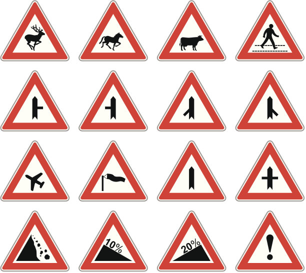 交通标志图片下载