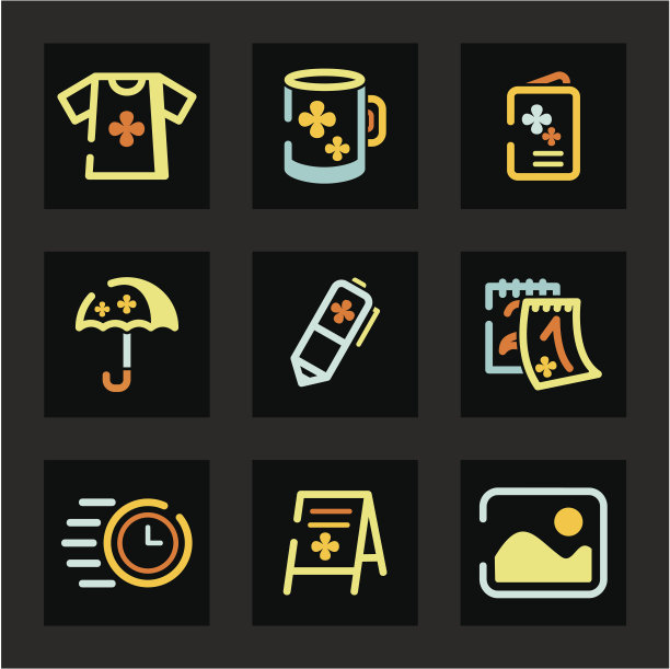 平滑图标系列-广告图片下载