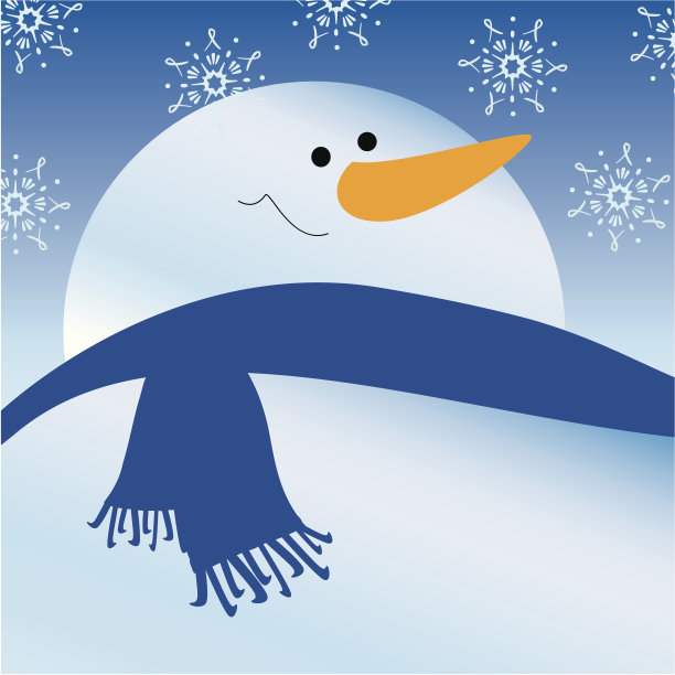 结霜的雪人图片下载