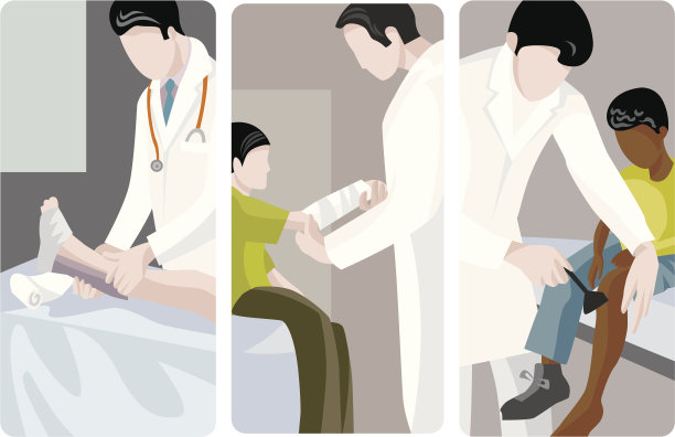 医学媒介插画系列图片下载