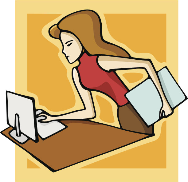 女商人插图LXXXIII(矢量)图片下载