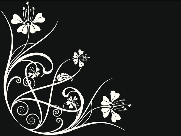 角落里的装饰图片下载