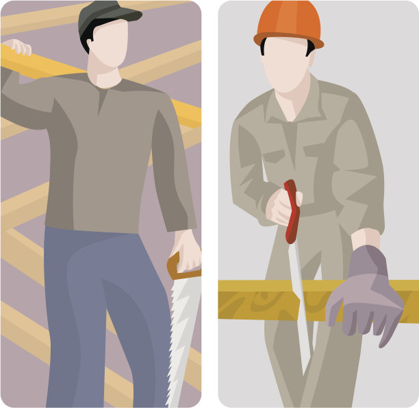 工作者矢量插图系列图片下载