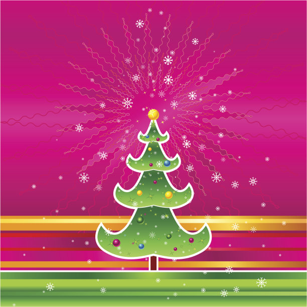 粉红色的圣诞节图片下载