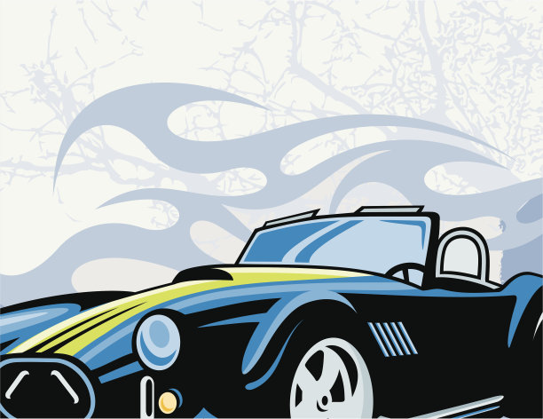 热棒汽车背景系列图片下载