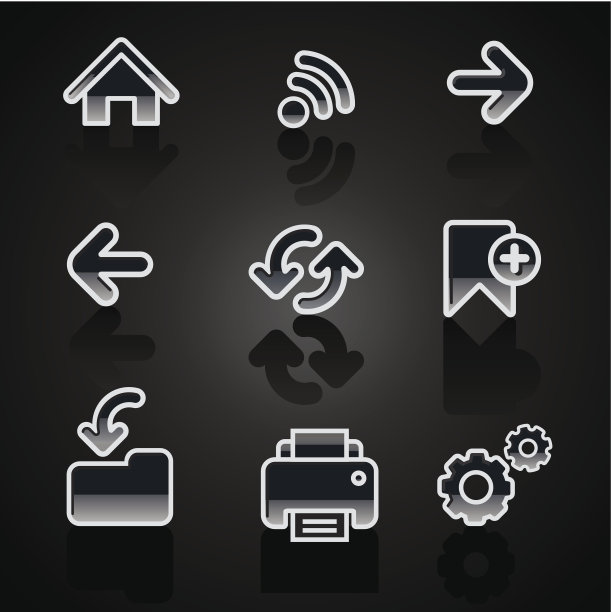 Web导航图标集图片下载