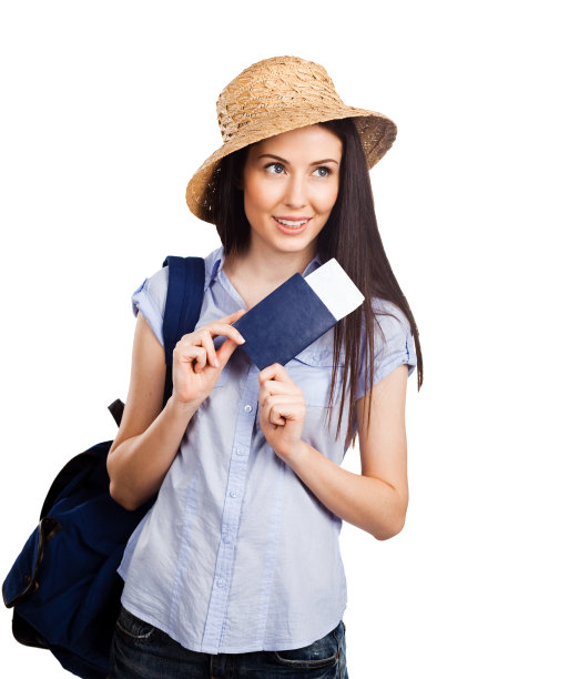 可爱的学生要去旅行图片下载