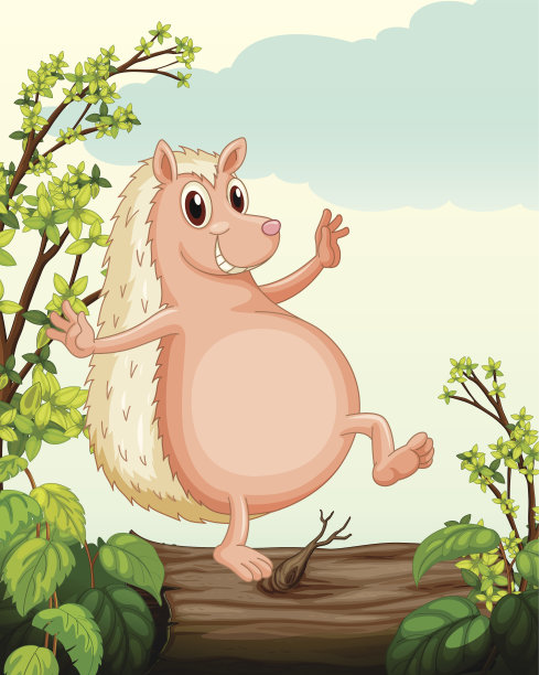 刺猬在自然界中图片下载