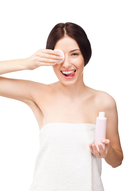 搞笑女性洗脸图片下载