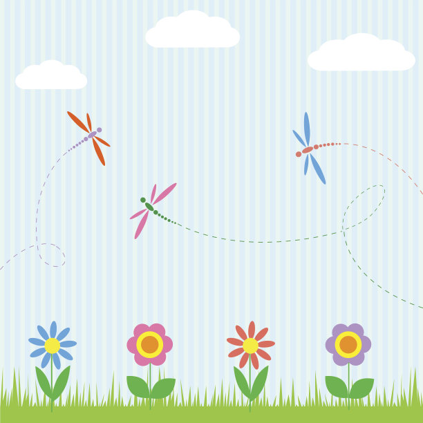 色彩斑斓的蜻蜓图片下载