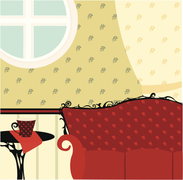 绿色的房间图片下载