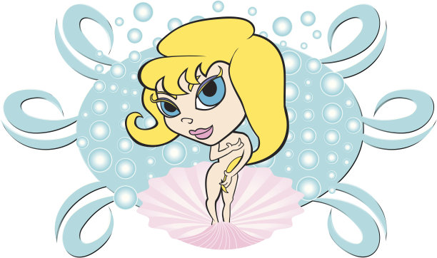 女孩力量诞生维纳斯图片下载